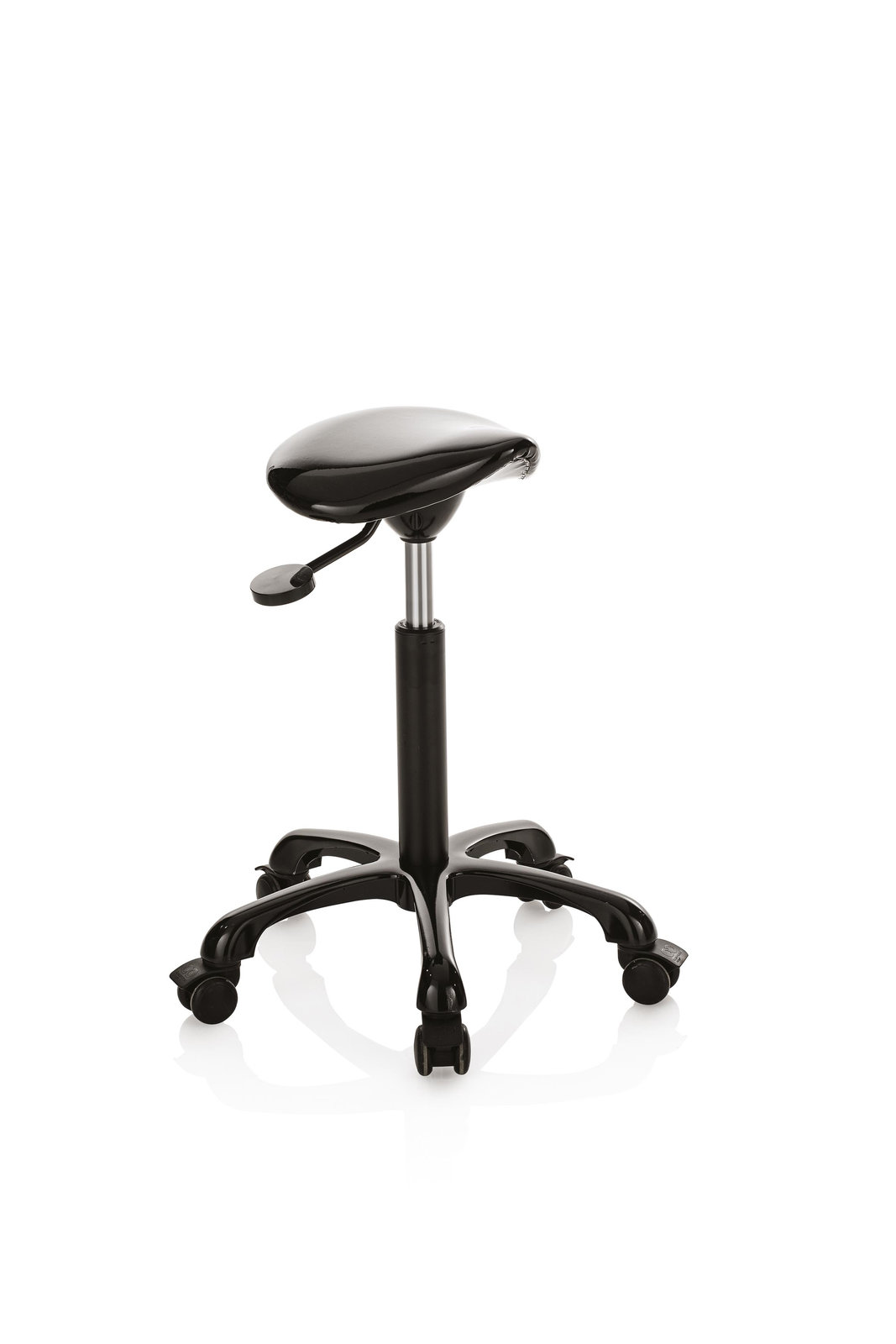 MASTER ROLLER Sgabello Black