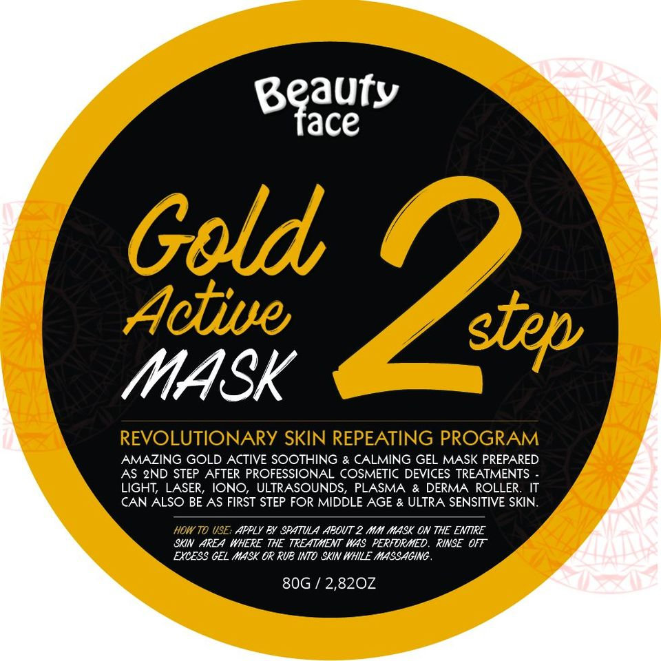 BEAUTYFACE GOLD ACTIVE GEL MASK STEP 2 - 80G
