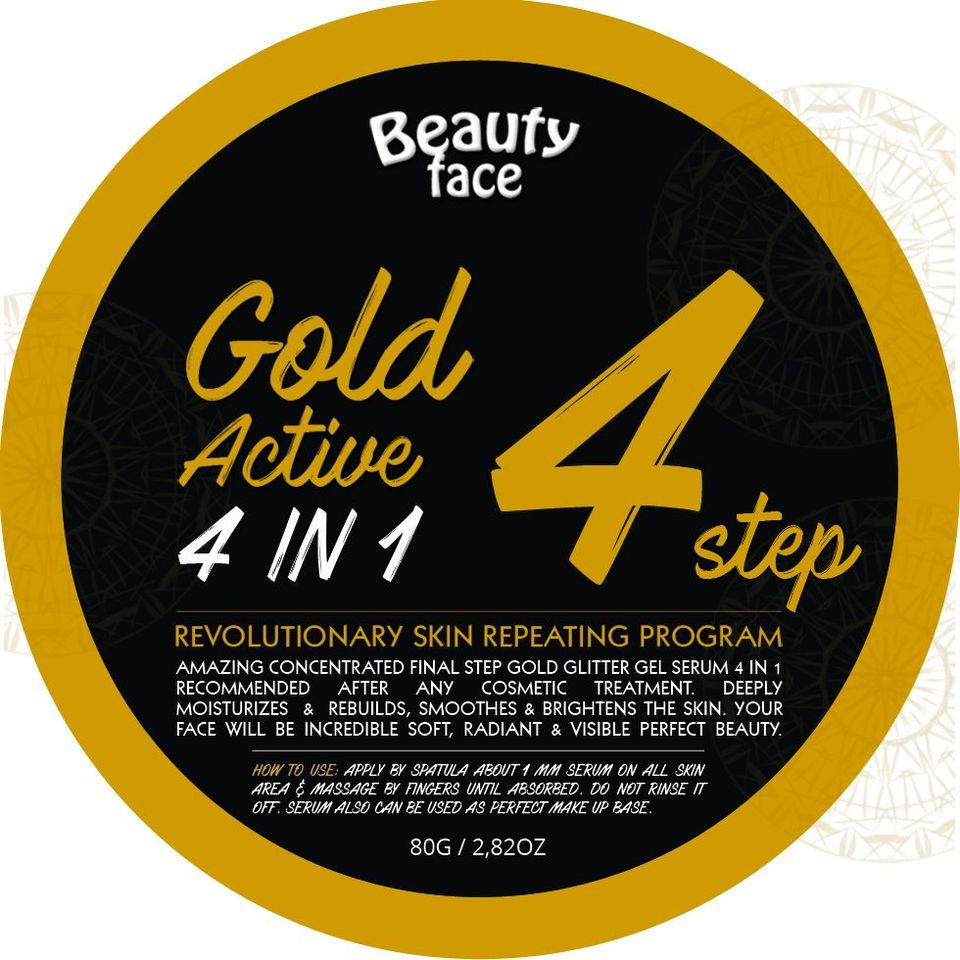 BEAUTYFACE GOLD ACTIVE GEL MASK STEP 4 - 80G