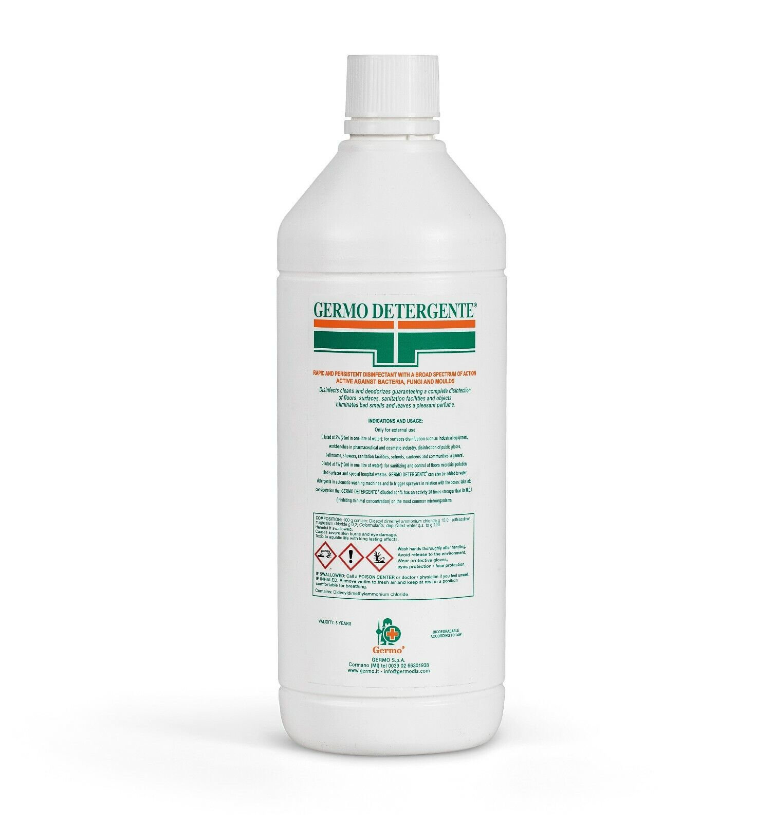 Germo Detergente
Disinfettante 1000 ml