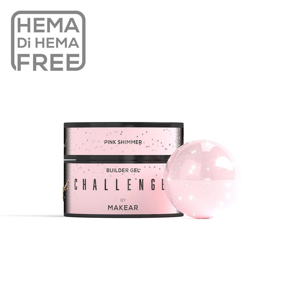 Challengel Shimmer Pink HG13 - builder gel 50ml