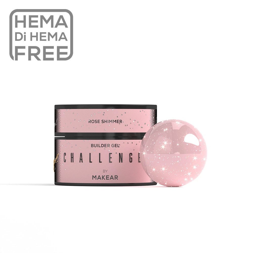 Challengel Shimmer Rose HG14 - builder gel 15ml