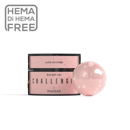 Challengel Shimmer Nude HG16 - builder gel 15ml