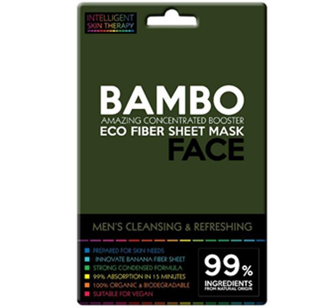 I.S.T. HOME VISO BAMBOO E SALE MARINO PER UOMO PURIFICANTE E RINFRESCANTE