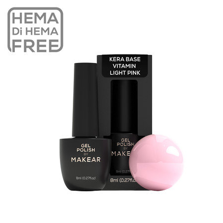 Kera Base Vitamin Light Pink KVB01 8 ml