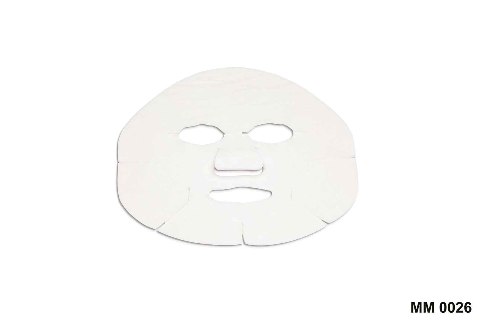 Maschera Viso Bianca tnt liscio mix cotone - conf 100 pz