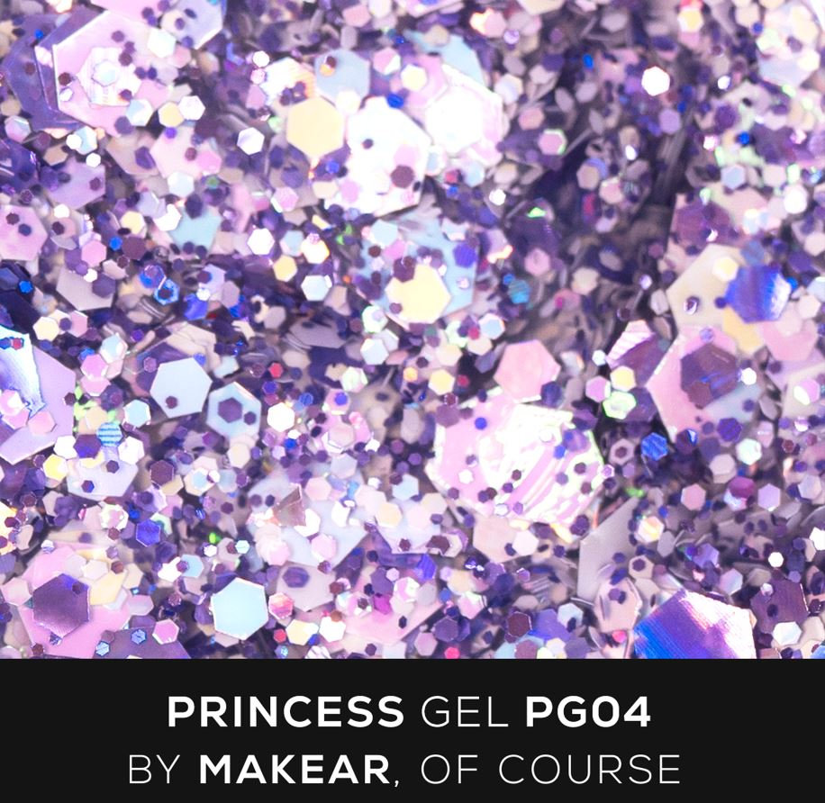PG04 Princess Gel - Violet  5ml