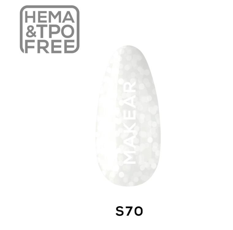 S70 Eternal Vow - UV gel polish Makear 8 ml