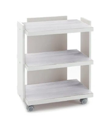 Carrello Living FINITURA LARICE BIANCO